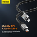 Baseus CoolPlay Series Fast Charging Cable Type-C to iPhone 20W 2m Black