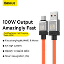 Baseus CoolPlay Series Fast Charging USB Type-A to Type-C Cable 2m 100W Orange