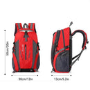 Backpack (Red & Black) Backpack