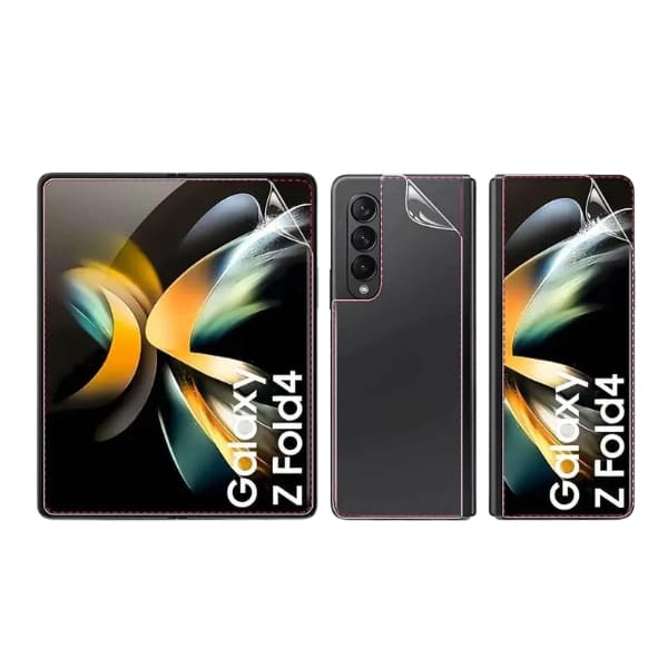 Samsung Galaxy Z Fold 4 Screen Protectors (4 in 1 Pack x 2)