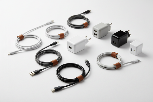 phone cables and charger