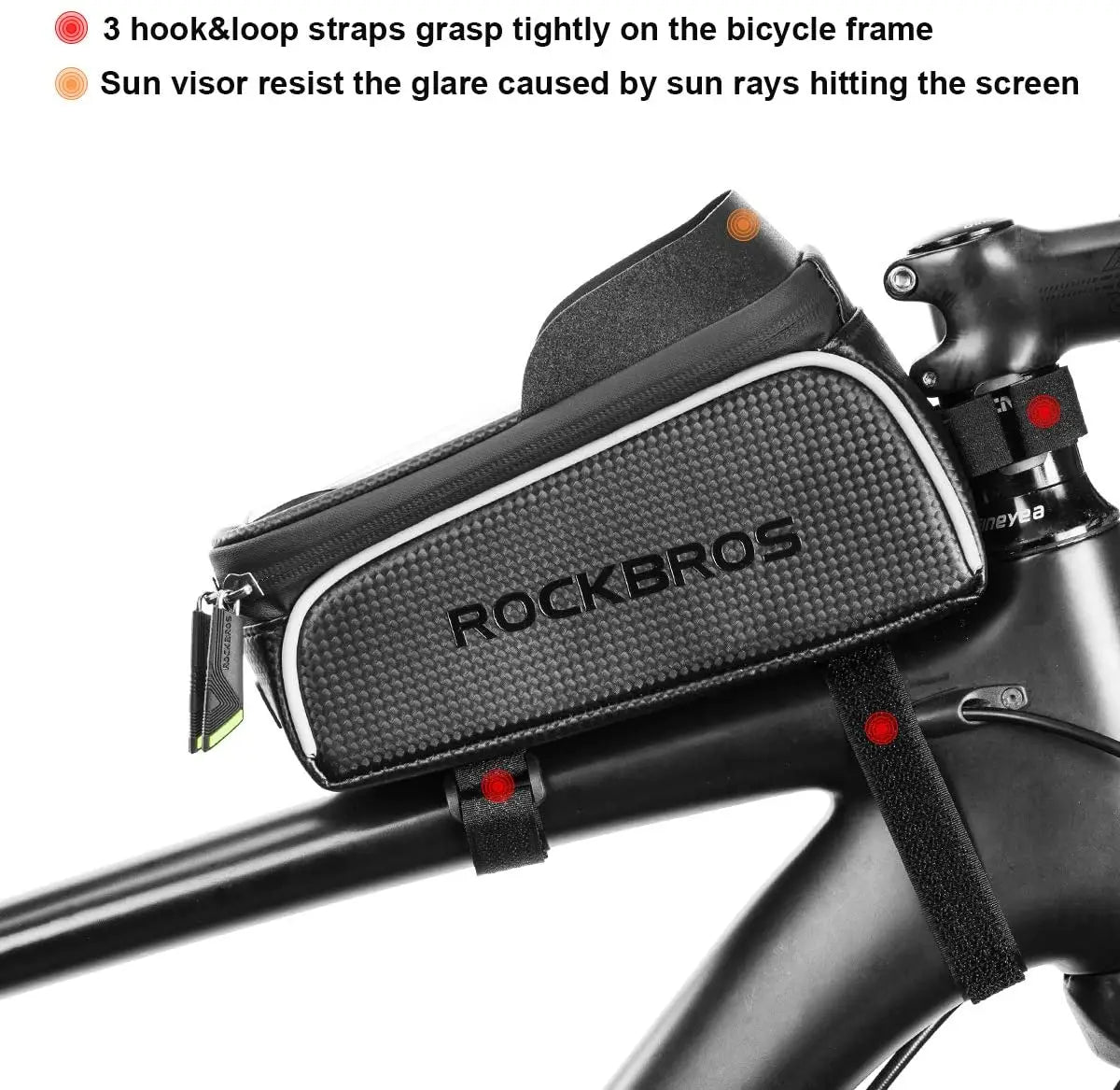 Cycling Bickycle WATERPROOF PHONE FRAME Front BAG