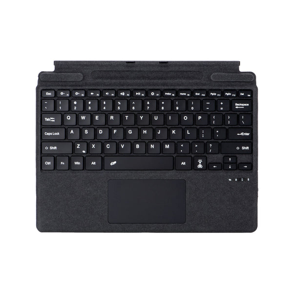 Slim Surface Pro 8 / 9 / 10 / X / 11 Bluetooth Keyboard With Trackpad Rechargeable