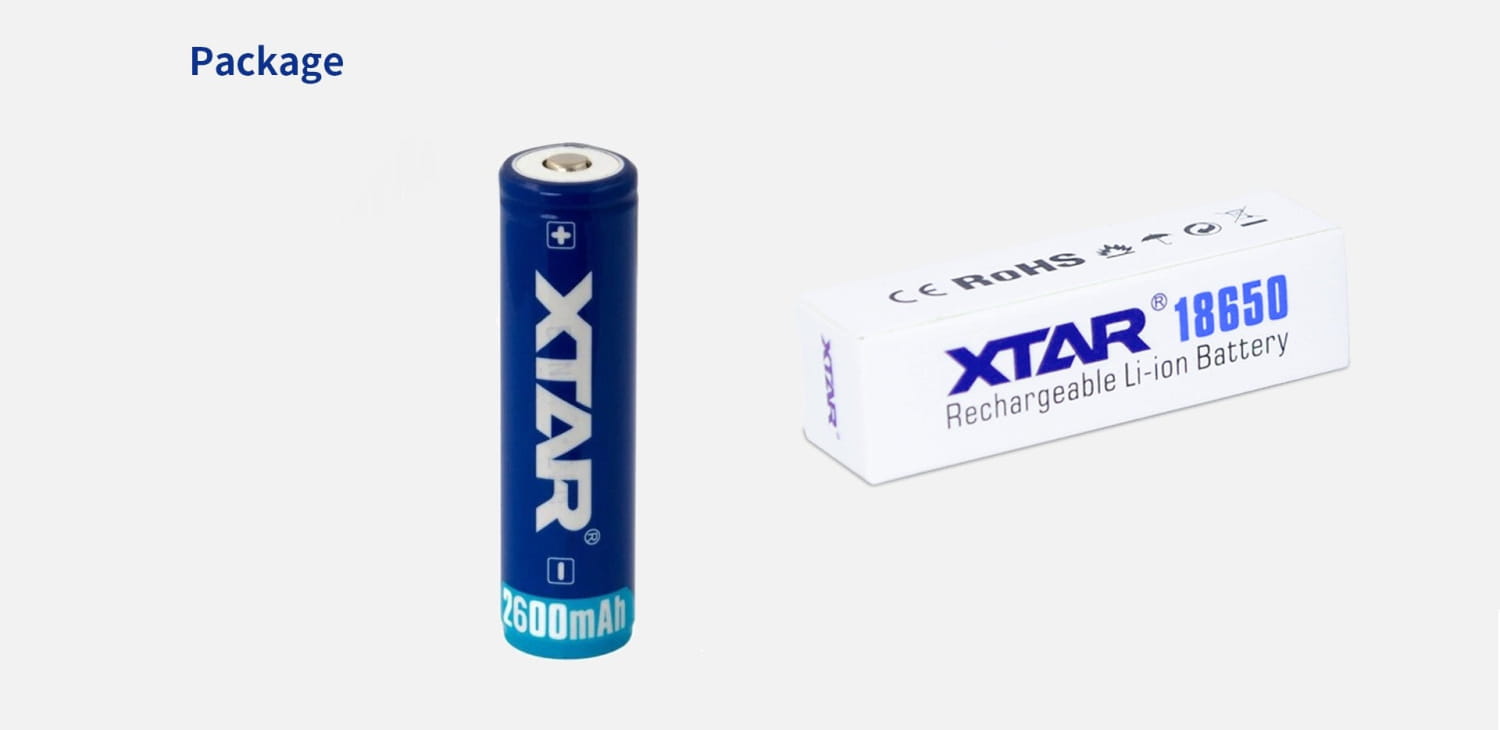 18650 Rechargeable Li-ion 3.7V Battery