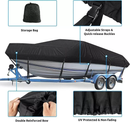 17"-19" 600D Boat Cover