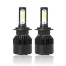 1 Pair H7 LED Car Headlight Bulbs 8000LM 35W Extremely