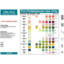 100 Strips URS-14T Urinalysis Reagent Strips - 14