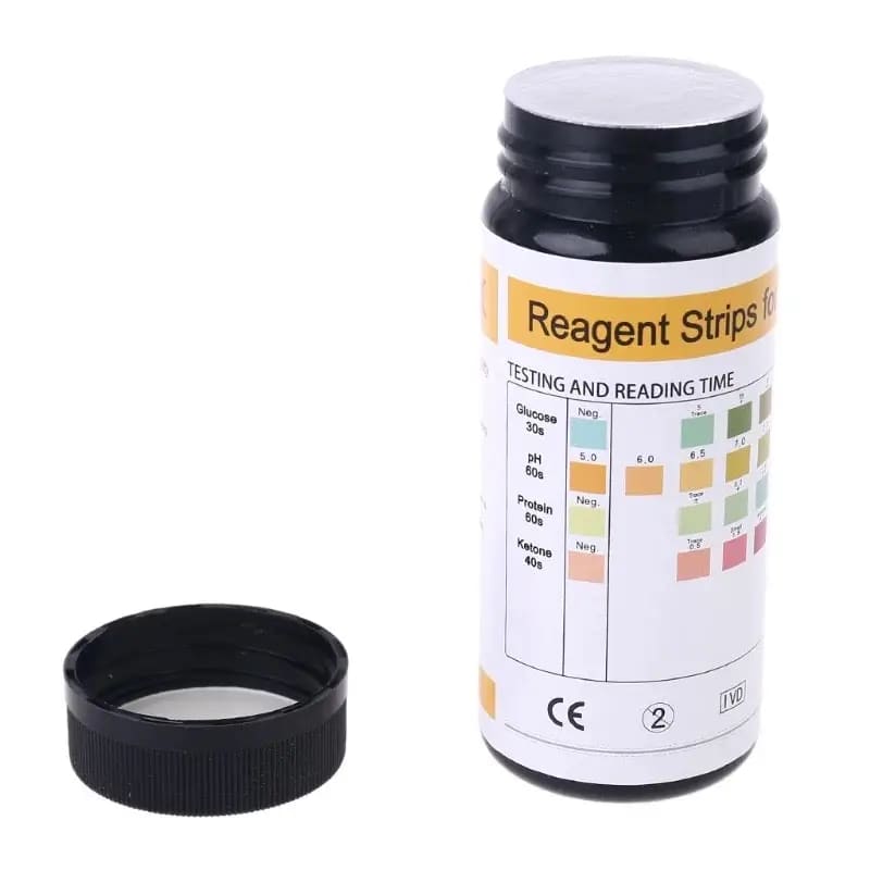 100 Strips URS 4K Urinalysis Reagent Strips 4 Parameters