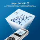100m Laser Tape Measure Accurate Distance Meter