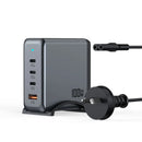 100W 4-Port GaN Desktop Charging Station – 3 USB-C 1 USB-A