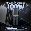 100W 4-Port GaN Desktop Charging Station – 3 USB-C 1 USB-A