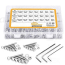 1080Pcs M2 M3 M4 Hex Button Head Socket Screw Stainless