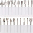 10pcs HSS Router Bits + 10pcs Rotary Bits 5