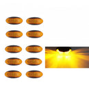 10X 10V-30V Amber Clearance Lights Side Marker Led Trailer