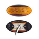 10X 10V-30V Amber Clearance Lights Side Marker Led Trailer