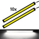 10X 12V White LED Strip Lights Bars Camping Caravan Boat