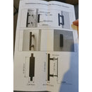 12’’ Barn Door Handle Black 4