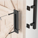 12’’ Barn Door Handle Black 6
