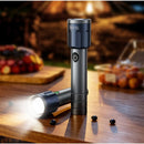1200 Lumens Rechargeable LED Flashlight with 5000mAh