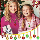 12Pcs Christmas Bell Necklaces 3