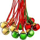 12Pcs Christmas Bell Necklaces 1