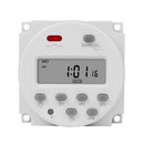 12V 16A LCD Day Programmable Timer Time Relay Switch 24