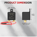 12V DC 200A Remote Battery Disconnect Switch Isolator