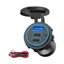 12V USB Outlet Type C Car Charger Socket Fast Charging 1