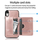 iPhone XR Case Wallet Cover Card Slots