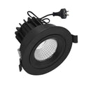 13W 1150 lumens,Tri-Color Dimmable LED Downlight Dia 102mm 1