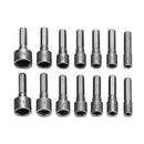 14Pcs 1/4 Inch Hex Shank Power Nut Driver Drill Bit Set