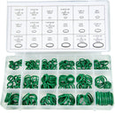 270pcs HNBR Green O Ring Assortment Imperial & Metric Rubber Washer Seal Kit