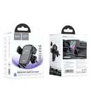 15W Air Vent Wireless Charging Phone Holder w/ Hook Looking