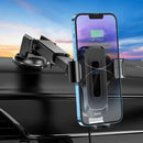 15W Automatic Clamping Wireless Charging Phone Holder