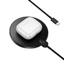 15W Ultra Thin 2 in 1 Wireless Charger w/ LED Charge Status