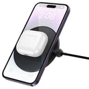 15W Ultra Thin 2 in 1 Wireless Charger w/ LED Charge Status