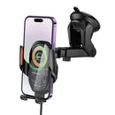 15W Wireless Charging Phone Holder for Windshield &