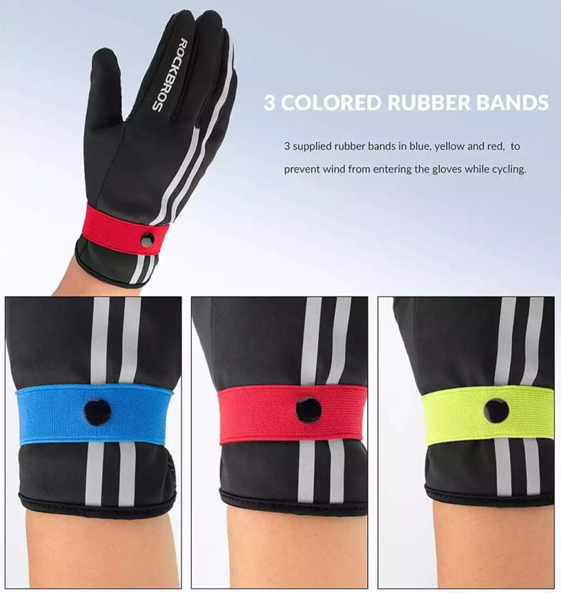 Cycling Warm Bike Bicycle Sport Glove Full Finger Gloves