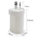 2 Port USB Phone Charger 5V 2A Dual USB Wall Charging AC Adapter NZ Plug