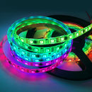 12V 5050 5M RGBW LED Strip Light RGB + Cool White Multi-Color