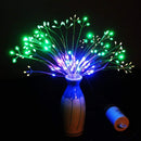 198 LED Hanging Starburst Firework Fairy String Light Lamp