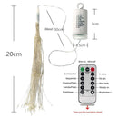 198 LED Hanging Starburst Firework Fairy String Light Lamp