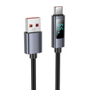 Fast Charging Nylon Braided Cable with LED