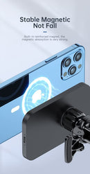 Magnetic Wireless Car Charger Black