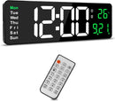 Large Digital Wall Clock