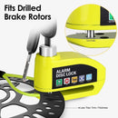 Motorcycle Alarm Disc Lock Black