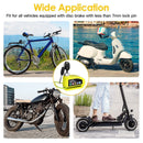 Motorcycle Alarm Disc Lock Black
