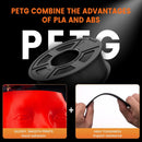 1KG PETG 1.75mm 3D Printer Printing Filament - Brown 4