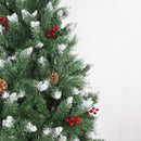 2.1M Christmas Tree 1100 Tips with Red Berries