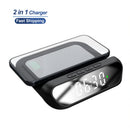 2-in-1 Multifunctional Wireless Charger with Alarm Clock